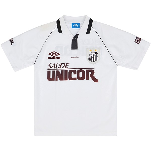Tailandia Camiseta Santos Primera equipo Retro 1997 Blanco